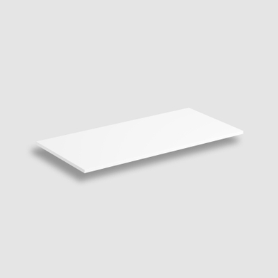 Clou Frame tablette 86,8x42cm insert Aluite blanc
