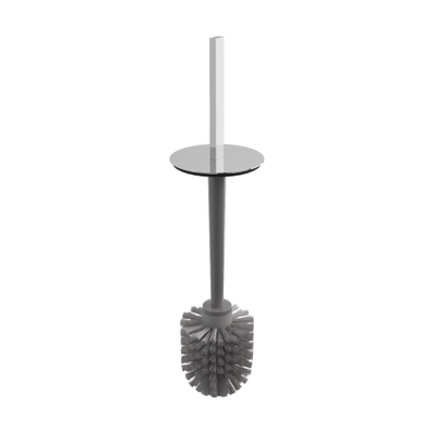Clou Flat brosse WC de rechange avec poignée chromée