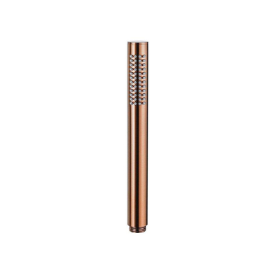 Fortifura Calvi Ensemble de douchette - 22,5 cm - barre - avec support - corps lisse - 150 cm - cuivre brossé PVD