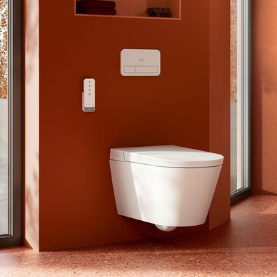 Villeroy & Boch Tivo-M Douche WC - ladydouche - geurafzuiging - spoelrandloos - White Alpine