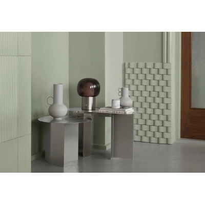 Blomus FRABLI Bougie parfumée - travertin - L - Sharkskin