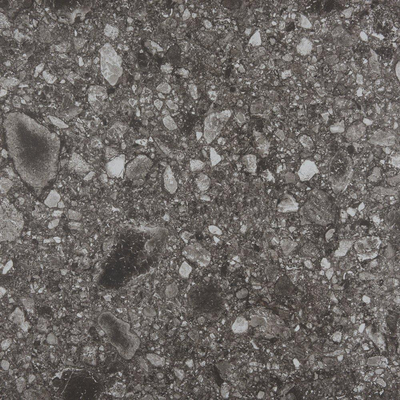 Vtwonen Composite Carrelage sol 60x60cm terrazzo black anthracite mat