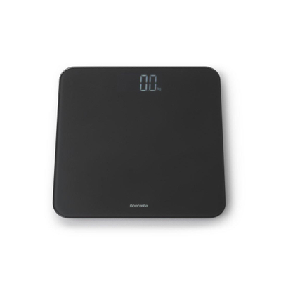 Brabantia ReNew Pèse-personne - jusqu'à 180kg - piles - gris foncé