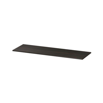 INK Topdeck Wastafelblad - 140x45x2cm - tbv onderkast - MFC - Intens eiken