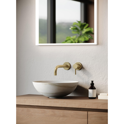 Looox sink collection vasque à poser diamètre 40cm calacatta