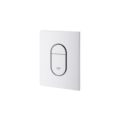 GROHE Arena Cosmopolitan plaque de commande WC verticale blanche