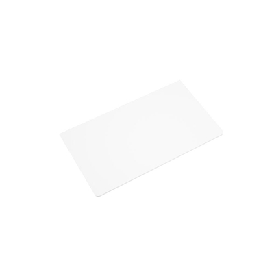 Saniclass Tops Topblad - 80x1.2x46cm - afgeronde hoeken - mat wit