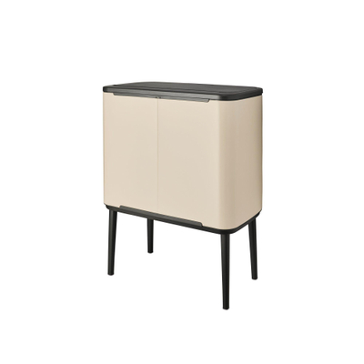 Brabantia Bo Touch Bin Afvalemmer - 36 liter - kunststof binnenemmer - soft beige