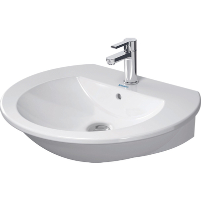 Duravit Darling New Wastafel - 65x55cm - 1 kraangat - wit