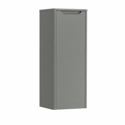 H&R badmeubelen Juice Halfhoge Kast - 40x35x100cm - met ronde hoeken - 1 deur - linksdraaiend - petrol mat