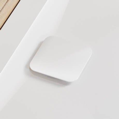 Crosswater Kai Stone bonde de receveur de douche 90mm blanc