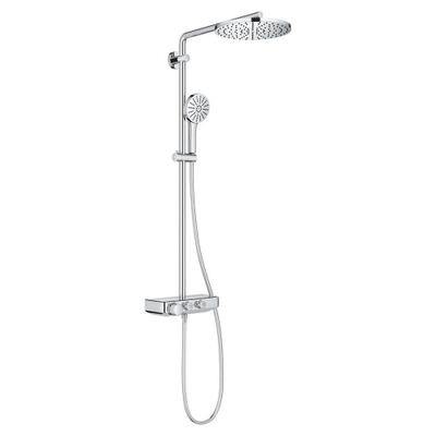 GROHE Vitalio Joy+ doucheset - 28cm - rond - thermostatisch - SmartControl - chroom