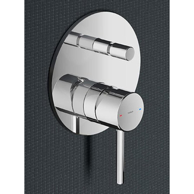 Hotbath Buddy Robinet douche encastrable avec inverseur nickel brossé