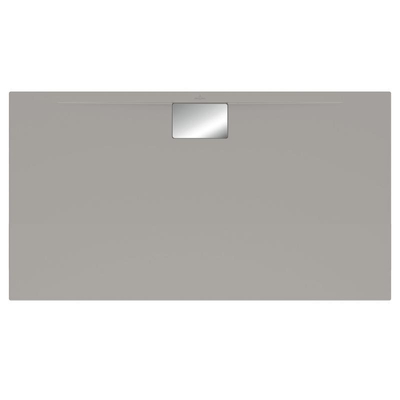 Villeroy & Boch Architectura receveur de douche - 180x90x1.5cm - métal bord gris