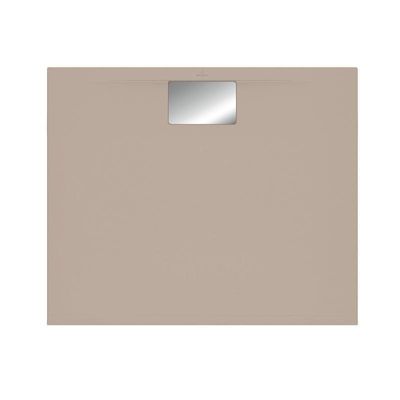 Villeroy en boch Architectura douchebak 100x90x1.5cm metalrim bruin