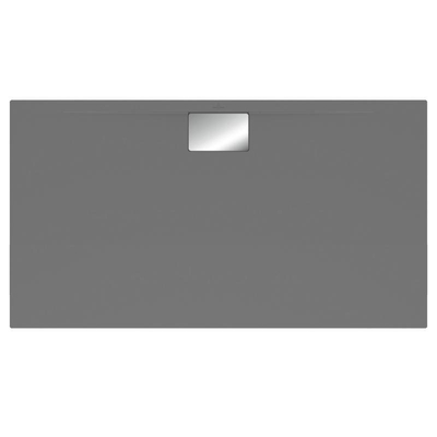 Villeroy & Boch Architectura receveur de douche - 180x90x1,5cm - metalrim anthracite