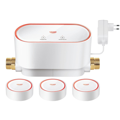 Grohe Sense Slimme Waterbesturing - inclusief 3 slimme watersensoren - wit