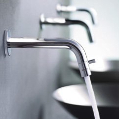 Hansa Hansanova Style robinet d'arrêt 1/2 saillie 186mm chrome