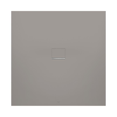 Villeroy & Boch Squaro infinity douchebak - 90x90x4cm - grijs