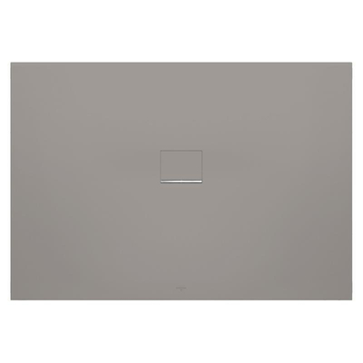 Villeroy & Boch Squaro infinity douchebak - 160x80x4cm - grijs