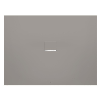 Villeroy & Boch Squaro infinity douchebak - 140x80x4cm - grijs