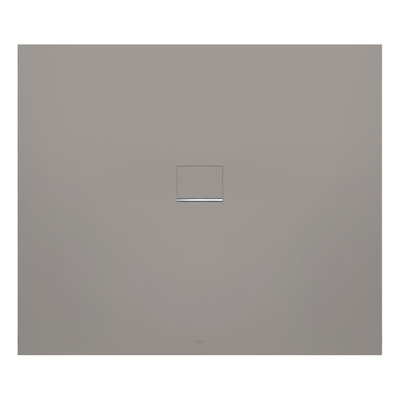 Villeroy & Boch Squaro infinity douchebak - 120x80x4cm - grijs