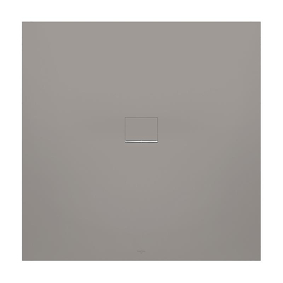 Villeroy & Boch Squaro infinity douchebak - 100x100x4cm - grijs