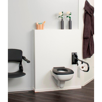 Handicare barre relevable 70cm anthracite RAL 7028