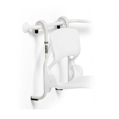 Handicare Linido cadre suspendu pour siège de douche réglable blanc