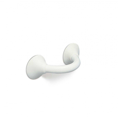 Handicare Ergogrip Wandbeugel 20Cm. Afdekkappen Wit Rvs
