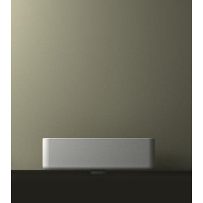 Wiesbaden Link vasque à poser gauche 35 x 50 x 12 cm céramique brillant blanc