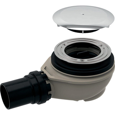 Geberit Bonde de receveur de douche avec couvercle 90 mm Chromé