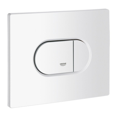 GROHE Arena Cosmopolitan plaque de commande WC horizontale blanche