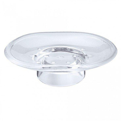 Hansgrohe Atoll Porte-savon Verre clair Chrome