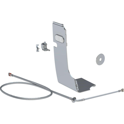 Geberit AquaClean mera wateraansluitset - voor sigma reservoiraansluiting - hoogglans chroom