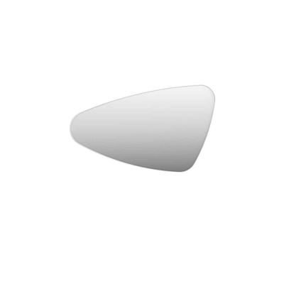 INK SP22 miroir – forme organique – 100 x 60 cm – version gauche – Blanc mat