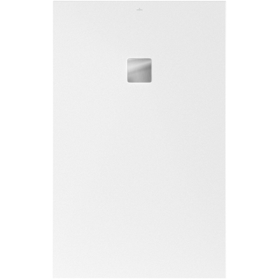 Villeroy & Boch Excello douchevloer - 160x100cm - met antislip polyurethaan/acryl - White Alpine (glans wit)