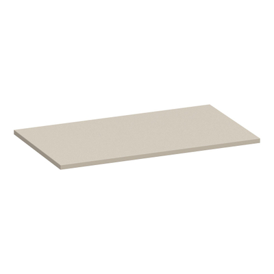 BRAUER Ocean Slim topblad - 80x46x2cm - mat beige