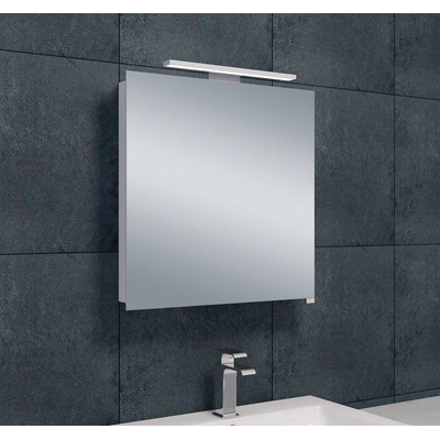 Xellanz Bright Lucia luxe spiegelkast 60x60cm met LED verlichting aluminium