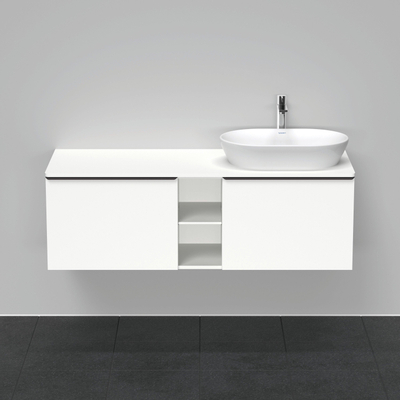 Duravit D-Neo wastafelonderkast 140x45.9x55cm 2 lades wit Mat