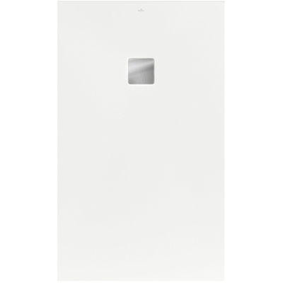 Villeroy & Boch Excello douchevloer - 150x90cm polyurethaan/acryl - Stone White (mat wit)