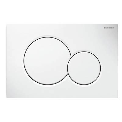 Duravit Durastyle ensemble de toilettes avec réservoir encastré geberit abattant de WC avec softclose et plaque de commande sigma01 blanc