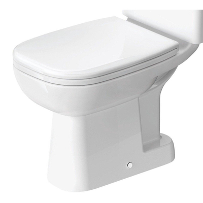 Duravit D-code duobloccloset met spoelrand diepspoel AO wit