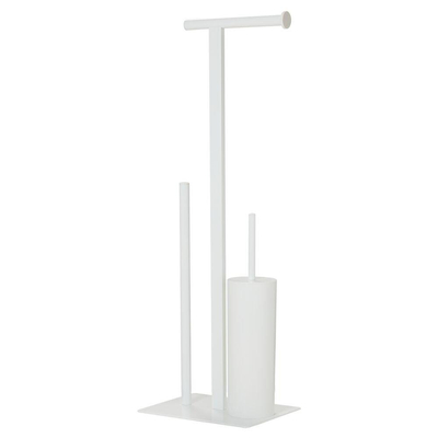 Sealskin Square Serviteur de toilettes Métal Blanc