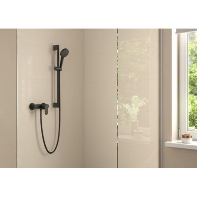 Hansgrohe vernis blend ensemble coulissant 65 cm noir mat