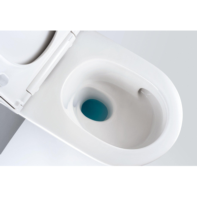 Geberit One WC suspendu pack à fond creux avec turboflush 37x54cm incl. siège de toilette KeraTect blanc