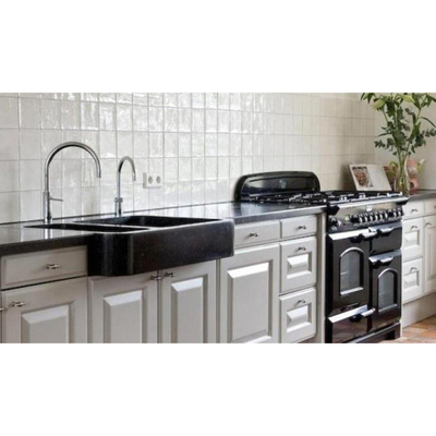 ÉCHANTILLON Kerabo Carreau mural carreaux blancs hollandais anciens blanc 13x13 cm Vintage Brillant Blanc