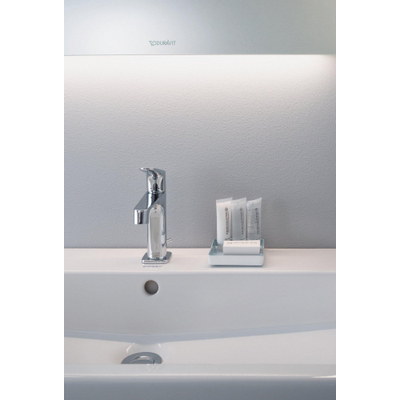 Duravit Vero Lavabo 120xcm avec trou pour robinetterie et trop plein avec Wondergliss Blanc