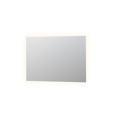 INK SP5 spiegel – 120x80 cm – indirecte LED rondom – instelbare lichtkleur, dimbaar – aluminium zilver