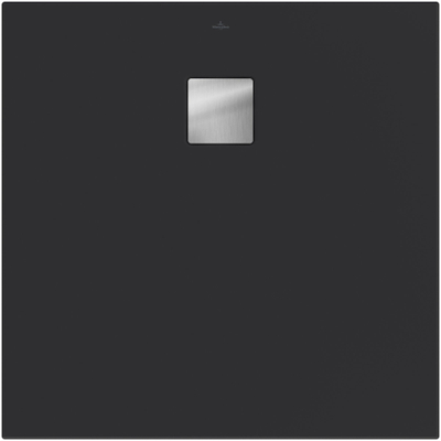 Villeroy & Boch Excello douchevloer - 90x90cm polyurethaan/acryl - Anthracite (grijs)